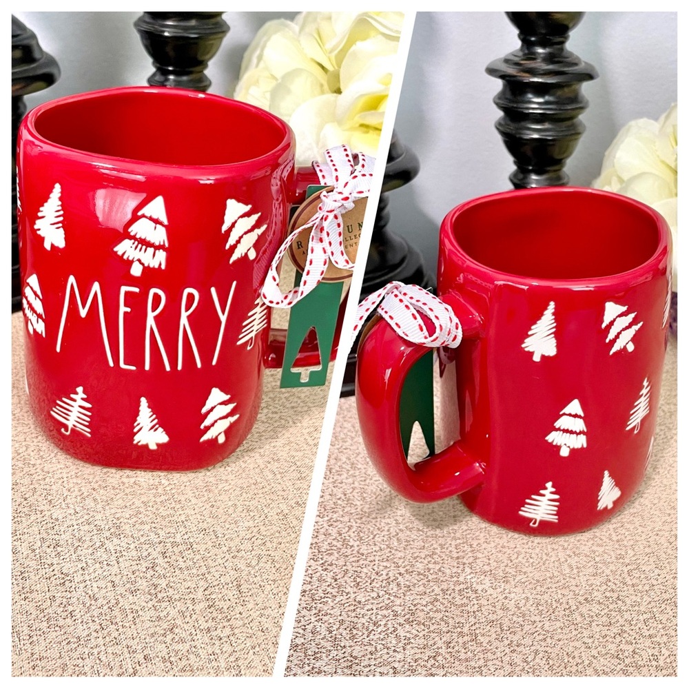 NWT Rae Dunn MERRY Ceramic Mug